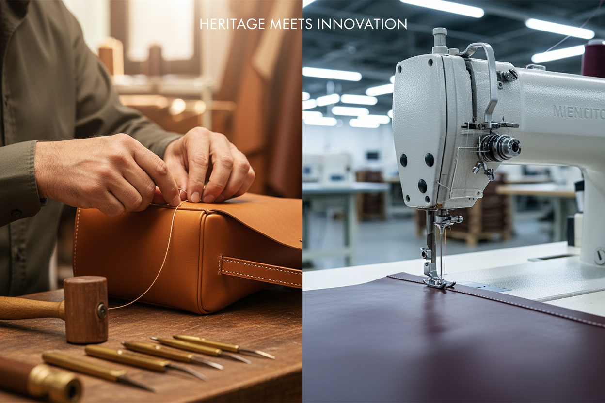 women's leather bags  handmade leather bags  handmade vs machine-made  leather bag quality  artisan leather bags  Dharavi leather market