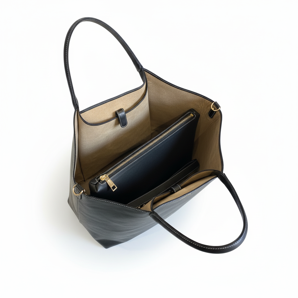 Tote with Inner Pouch